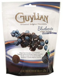 Продуктови Категории Шоколади Guylian ,боровинки обвити с фин черен белгийски шоколад 150 гр